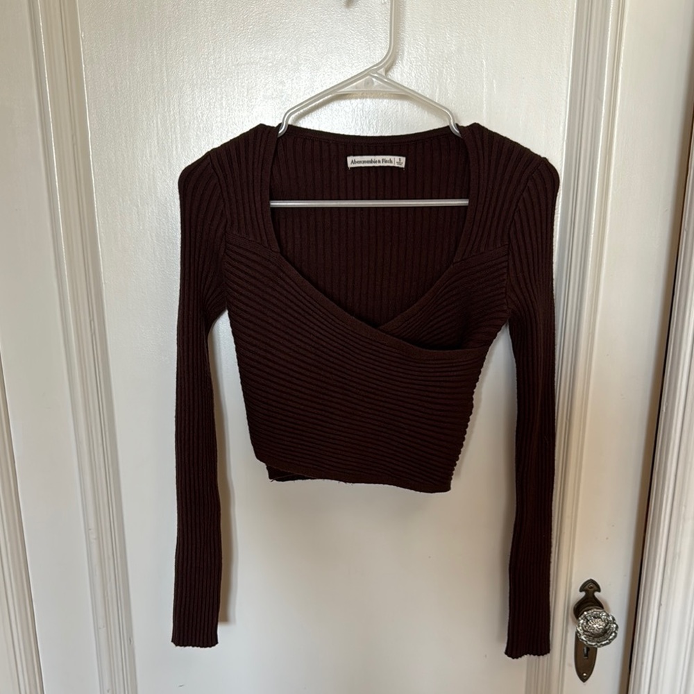 Abercrombie wrap sweater